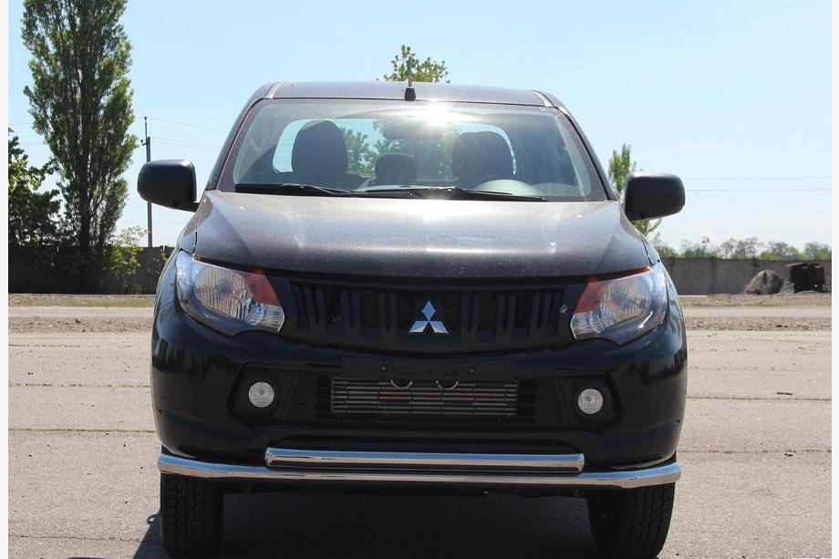 Mitsubishi L200 2015-2024 Pare-buffle Avant ST014 (Inox) Image