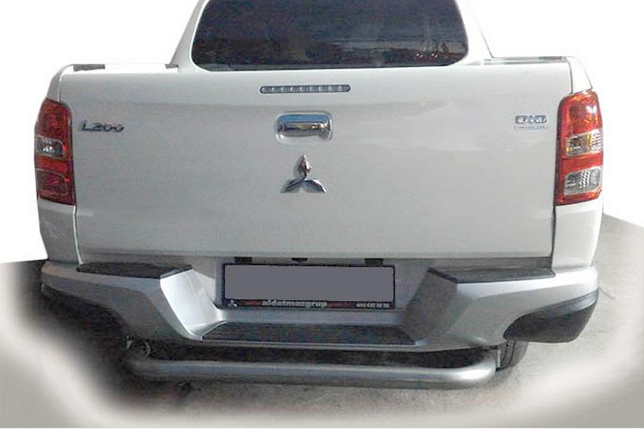 Fiat Fullback 2016- Protection Arriere AK007 (Inox) Image