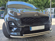 Kia Sportage 2015-2021 Pare-buffle Avant ST014 (Inox) photo 1