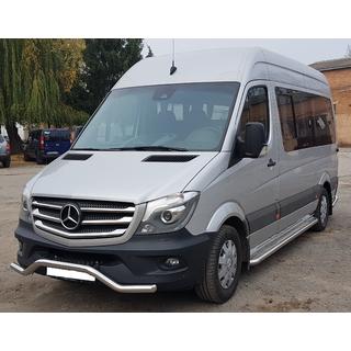 Barre avant inférieure MBSP.07.F3-04.6 (inox) Mercedes Sprinter W906 2006–2018 photo 3