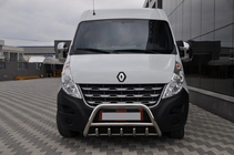 Renault Master 2011-2023 Pare-buffle WT003 (Inox) Sans Inscription photo 1