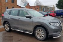 Nissan X-trail T32/Rogue 2014-2021 Barres Latérales (2 pcs, Inox) photo 5