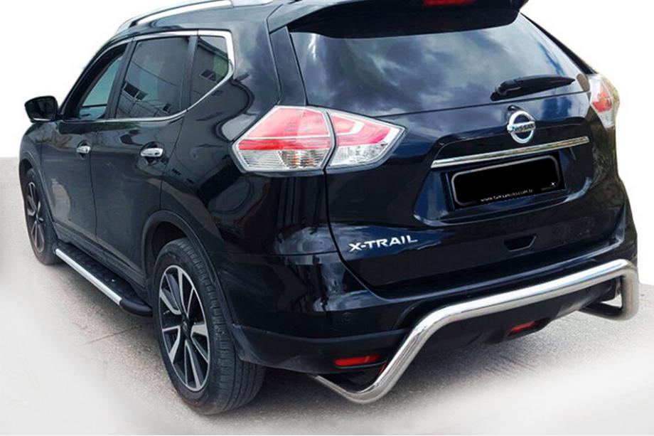 Nissan X-trail T32/Rogue 2014-2021 Protection Arrière AK007 (Inox) Image