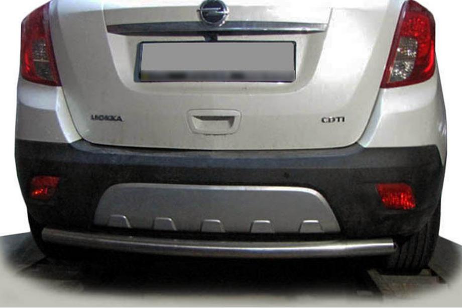 Opel Mokka 2012-2021 Protection Arriere AK002 (Inox) Image