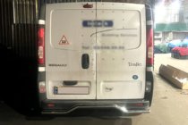 Renault Trafic 2001–2015 Protection Arriere AK006 (Inox) photo 2
