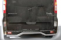 Nissan Primastar 2002-2014 Protection Arriere AK006 (Inox) photo 1