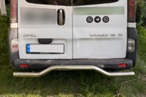 Opel Vivaro 2001–2015 Protection Arriere AK006 (Inox) photo 1