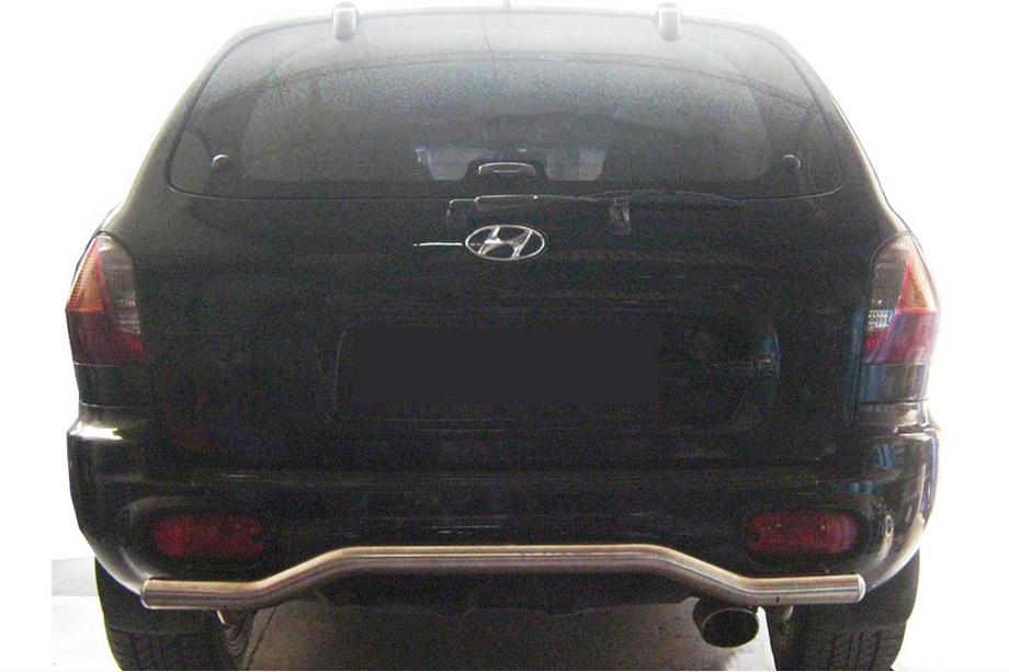 Hyundai Santa Fe 1 2000-2006 Arceau Arrière AK004 (Inox) Image