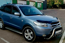 Hyundai Santa Fe 2 2006-2012 Pare-buffle WT004 (Inox) photo 2