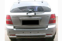 Kia Sorento I BL 2002-2009 Arceau Arrière AK002-Double (Inox) photo 2