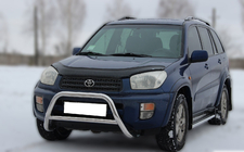 Toyota Rav 4 2001-2005 Pare-buffle WT005 (Inox) photo 2
