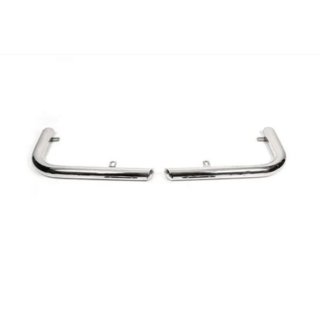 Barres d'angle arrières AK003 (2 pcs, inox) Hyundai H200, H1, Starex 1998-2007 photo 2