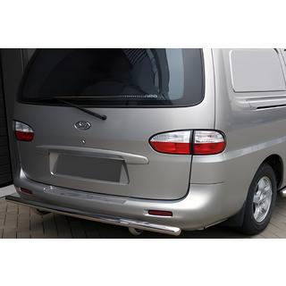 Protection arrière AK002 (2 pcs, inox) Hyundai H200, H1, Starex 1998-2007