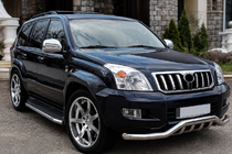 Toyota Land Cruiser Prado 120 2002-2009 Arceau Avant ST011 (Inox) photo 1