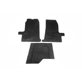 Tapis en caoutchouc (3 pcs, Polytep) Ford Transit 2000–2014 photo 2