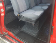 Opel Vivaro 2001–2015 Tapis de sol arrière en caoutchouc (2 pcs, Polytep) photo 2