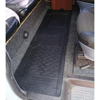 Tapis de sol arrière en caoutchouc (2 pcs, Polytep) Renault Trafic 2001–2015 photo 2