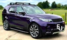 Land Rover Discovery V 2017- Barres de toit transversales pour barres longitudinales (Noires, 2 pcs) photo 1