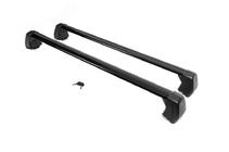 Land Rover Discovery V 2017- Barres de toit transversales pour barres longitudinales (Noires, 2 pcs) photo 4