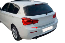 BMW 1 Series F20/F21 2011-2019 Protection de pare-chocs arrière OmsaLine (pour F20, inox) photo 3