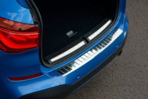 BMW X1 F48 2015-2022 Protection de pare-chocs arrière OmsaLine (inox) photo 1