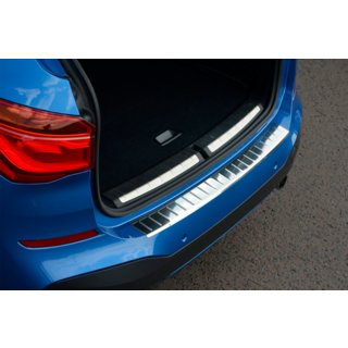 Protection de pare-chocs arrière OmsaLine (inox) BMW X1 F48 2015-2022 photo 1
