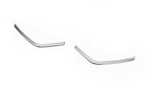 Renault Duster 2018-2024 Couvre-calandre (2 pcs, inox) photo 3