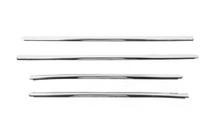 Dacia Duster 2018-2024 Baguettes inférieures de vitres inox (4 pcs) Carmos - Acier Inoxydable Turc photo 2