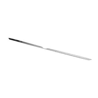 Baguette chromée au-dessus de la plaque d'immatriculation (inox) photo 3