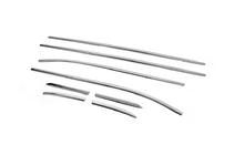 Ford Fiesta 2017- Baguettes inférieures de vitres inox (8 pcs) photo 3