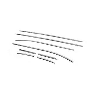 Baguettes inférieures de vitres inox (8 pcs) photo 3