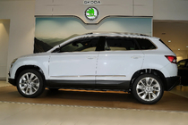 Skoda Karoq 2018- Moulures de Portes Acier Inoxydable photo 3