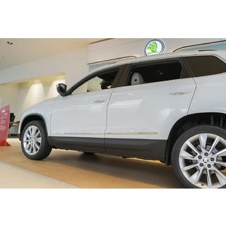 Moulures de Portes Acier Inoxydable Skoda Karoq 2018- photo 1