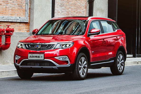 Examen de croisement Geely Atlas