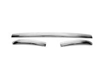 Fiat Linea 2006-2018 Protection de seuil de pare-chocs arrière (2012↗, inox, 3 pcs) photo 5