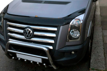Volkswagen Crafter 2006-2016 Pare-buffle WT004 Inox photo 3