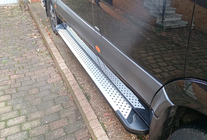 Volkswagen Crafter 2006-2016 Marchepieds Latéraux Allmond Grey (2 pcs, Aluminium) photo 2