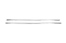 Citroen C-2 2003-2009 Encadrements extérieurs de vitres (2 pcs, inox) photo 2