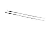Citroen C-2 2003-2009 Encadrements extérieurs de vitres (2 pcs, inox) photo 3