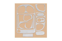Ford Transit 2000–2014 Couvre tableau de bord (2000-2006) Aluminium photo 4