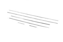 Hyundai I-20 2008-2012 Baguettes de vitres inférieures inox (6 pcs) photo 3