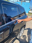 Hyundai Santa Fe 2 2006-2012 Encadrement de vitres inox (6 pcs) photo 2