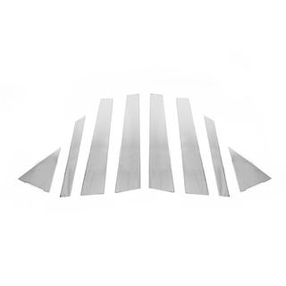 Enjoliveurs de Montants de Porte en Acier Inoxydable (8 pcs) Hyundai IX-35 2010-2015 photo 3