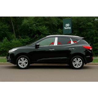 Enjoliveurs de Montants de Porte en Acier Inoxydable (8 pcs) Hyundai IX-35 2010-2015 photo 1