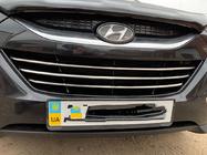 Hyundai IX-35 2010-2015 Baguettes de calandre (3 pcs, inox) photo 4