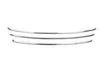 Hyundai IX-35 2010-2015 Baguettes de calandre (3 pcs, inox) photo 2