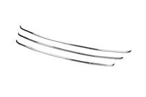 Hyundai IX-35 2010-2015 Baguettes de calandre (3 pcs, inox) photo 3
