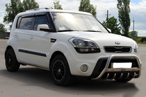 Kia Soul I 2008-2013 Pare-buffle (Inox) photo 3