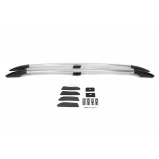 Barres de toit chrome (pieds en plastique, fixation adhesif) Kia Soul I 2008-2013 photo 4