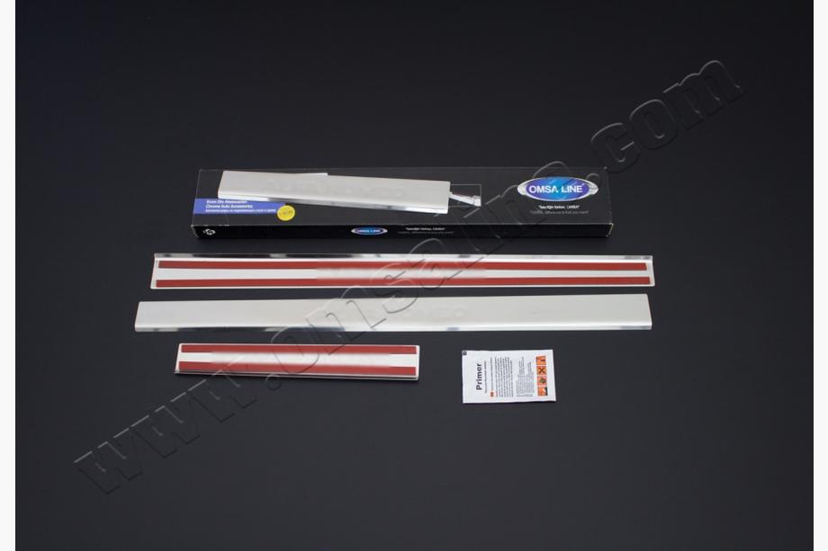 Alfa Romeo 156 1997-2007 Seuils de porte OmsaLine inox Photo 3